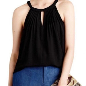 Sunday In Brooklyn • Black Keyhole Tank Top Anthropologie